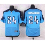 nike nfl jerseys tennessee titans #24 sensabaugh lt.blue[Elite]