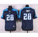 nike nfl jerseys tennessee titans #28 huff blue[Elite][huff]