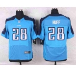 nike nfl jerseys tennessee titans #28 huff lt.blue[Elite][huff]