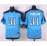 nike nfl jerseys tennessee titans #31 fluellen lt.blue[Elite][fluellen]