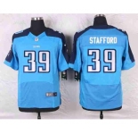 nike nfl jerseys tennessee titans #39 stafford lt.blue[Elite]