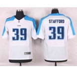 nike nfl jerseys tennessee titans #39 stafford white[Elite]