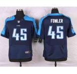 nike nfl jerseys tennessee titans #45 fowler blue[Elite]
