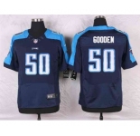nike nfl jerseys tennessee titans #50 gooden blue[Elite]