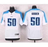 nike nfl jerseys tennessee titans #50 gooden white[Elite]