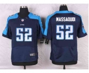 nike nfl jerseys tennessee titans #52 massaquoi blue[Elite]