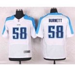 nike nfl jerseys tennessee titans #58 burnett white[Elite]