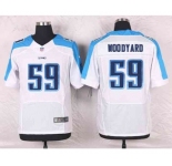 nike nfl jerseys tennessee titans #59 woodyard white[Elite]