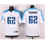 nike nfl jerseys tennessee titans #62 schwenke white[Elite]