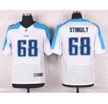 nike nfl jerseys tennessee titans #68 stingily white[Elite]