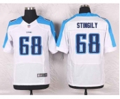 nike nfl jerseys tennessee titans #68 stingily white[Elite]