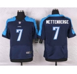 nike nfl jerseys tennessee titans #7 mettenberge blue[Elite]