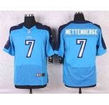 nike nfl jerseys tennessee titans #7 mettenberge lt.blue[Elite]