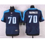 nike nfl jerseys tennessee titans #70 warmack blue[Elite]