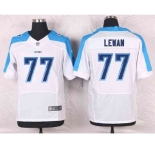 nike nfl jerseys tennessee titans #77 lewan white[Elite]