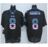 nike nfl jerseys tennessee titans #8 mariota black[Elite USA flag fashion][mariota]