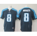 nike nfl jerseys tennessee titans #8 mariota dk.blue[Elite]