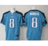 nike nfl jerseys tennessee titans #8 mariota lt.blue[Elite]