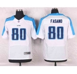nike nfl jerseys tennessee titans #80 fasano white[Elite]