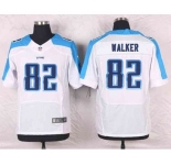 nike nfl jerseys tennessee titans #82 walker white[Elite]