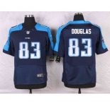 nike nfl jerseys tennessee titans #83 douglas blue[Elite]