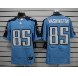 nike nfl jerseys tennessee titans #85 washington lt.blue[Elite]