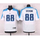 nike nfl jerseys tennessee titans #88 stevens white[Elite]