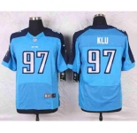 nike nfl jerseys tennessee titans #97 klu lt.blue[Elite]