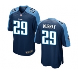 Men Tennessee Titans #29 DeMarco Murray Navy Game Jersey