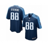 Men's Nike Tennessee Titans #88 Craig Stevens Game Navy Blue Alternate NFL Jersey