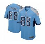Men's Nike Tennessee Titans #88 Luke Stocker Game Light Blue Alternate NFL Jersey