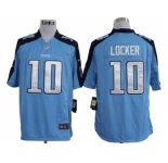 nike nfl jerseys tennessee titans #10 jake locker blue[locker][game]