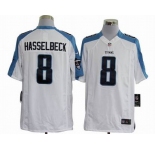 nike nfl jerseys tennessee titans #8 matt hasselbeck white[game]