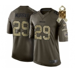 Men Tennessee Titans #29 Demarco Murray Salute To Service Green Jersey