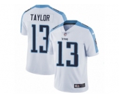 Men's Nike Tennessee Titans #13 Taywan Taylor Vapor Untouchable Limited White NFL Jersey