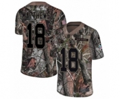 Men's Nike Tennessee Titans #18 Rishard Matthews Limited Camo Rush Realtree NFL Jersey