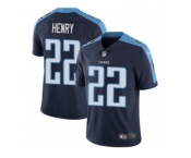Men's Nike Tennessee Titans #22 Derrick Henry Vapor Untouchable Limited Navy Blue Alternate NFL Jersey