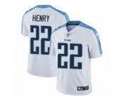 Men's Nike Tennessee Titans #22 Derrick Henry Vapor Untouchable Limited White NFL Jersey