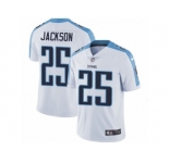 Men's Nike Tennessee Titans #25 Adoree' Jackson Vapor Untouchable Limited White NFL Jersey
