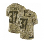Men's Nike Tennessee Titans #37 Johnathan Cyprien Limited Camo 2018 Salute to Service NFL Jersey