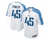 Men's Nike Tennessee Titans #45 Jalston Fowler Limited White NFL Jersey