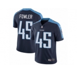Men's Nike Tennessee Titans #45 Jalston Fowler Vapor Untouchable Limited Navy Blue Alternate NFL Jersey