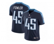 Men's Nike Tennessee Titans #45 Jalston Fowler Vapor Untouchable Limited Navy Blue Alternate NFL Jersey