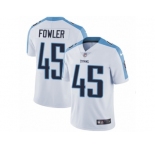 Men's Nike Tennessee Titans #45 Jalston Fowler Vapor Untouchable Limited White NFL Jersey