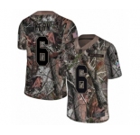Men's Nike Tennessee Titans #6 Brett Kern Limited Camo Rush Realtree NFL Jersey