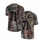 Men's Nike Tennessee Titans #71 Dennis Kelly Limited Camo Rush Realtree NFL Jersey