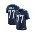 Men's Nike Tennessee Titans #77 Taylor Lewan Vapor Untouchable Limited Navy Blue Alternate NFL Jersey