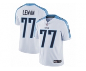 Men's Nike Tennessee Titans #77 Taylor Lewan Vapor Untouchable Limited White NFL Jersey