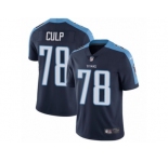 Men's Nike Tennessee Titans #78 Curley Culp Vapor Untouchable Limited Navy Blue Alternate NFL Jersey