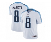 Men's Nike Tennessee Titans #8 Marcus Mariota Vapor Untouchable Limited White NFL Jersey